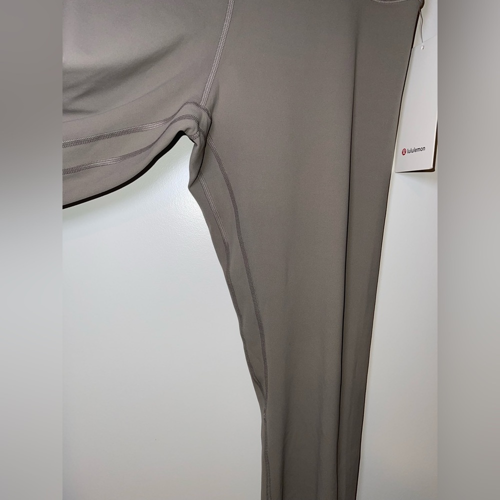 Lululemon Align™ High-Rise  Athletic Leggings in Taupe Grey Women size Large - Picture 8 of 9